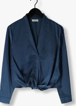donkerblauwe amaya amsterdam blouses quinty