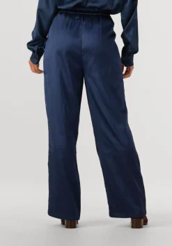donkerblauwe amaya amsterdam wijde broek lola