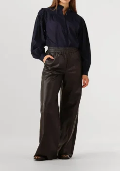 donkerblauwe antik batik blouses ange blouse