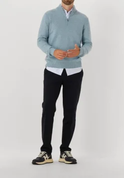 donkerblauwe berwich pantalon morello elax