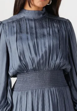 donkerblauwe bruuns bazaar mini jurk berry dress