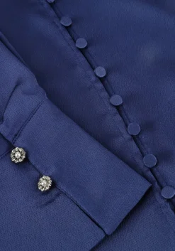 donkerblauwe bruuns bazaar blouses bbchatrine blouse