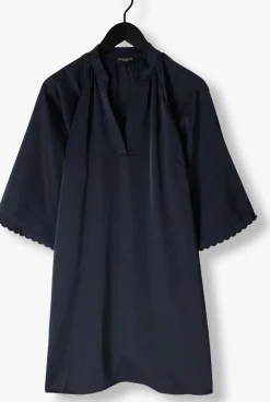 donkerblauwe bruuns bazaar mini jurk bbwendisa dress