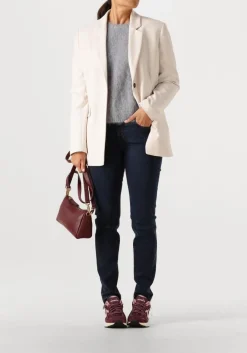 donkerblauwe closed slim fit jeans baker 2