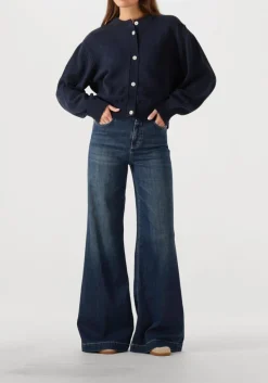 donkerblauwe des petits hauts trui abali