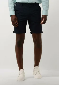 donkerblauwe drykorn korte broek kend 270117