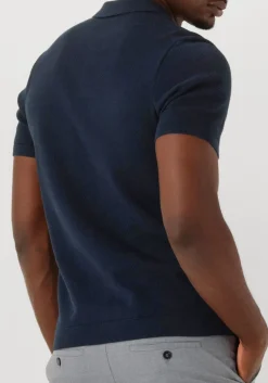 donkerblauwe drykorn polo triton 420187