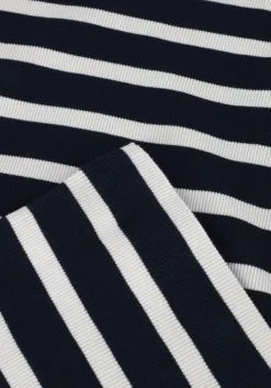 donkerblauwe drykorn top olina