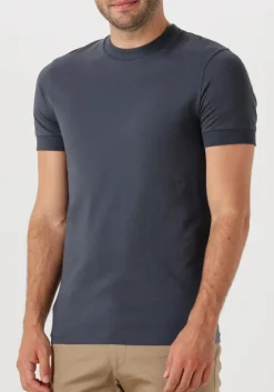 donkerblauwe drykorn t-shirt anton 520062