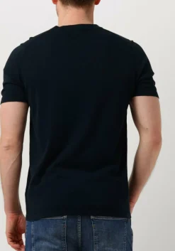 donkerblauwe drykorn t-shirt valentin 420052