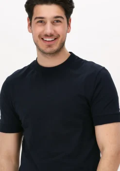 donkerblauwe drykorn t-shirt anton 520062