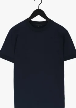donkerblauwe drykorn t-shirt anton 520062