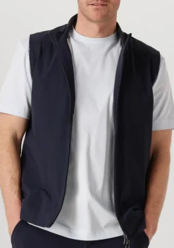 donkerblauwe ferilli bodywarmer classic bodywarmer double