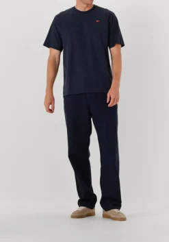 donkerblauwe forét chino clay twill pants