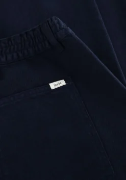 donkerblauwe forét chino clay twill pants