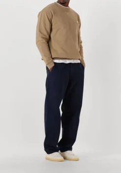donkerblauwe forét chino clay twill pants