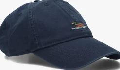 donkerblauwe forét pet duck washed cap