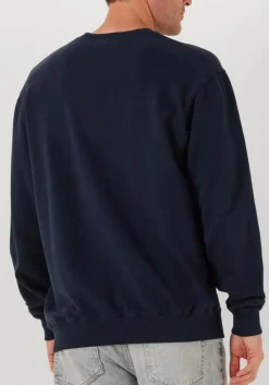 donkerblauwe forét sweater flag sweatshirt