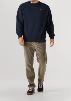 donkerblauwe forét sweater flag sweatshirt