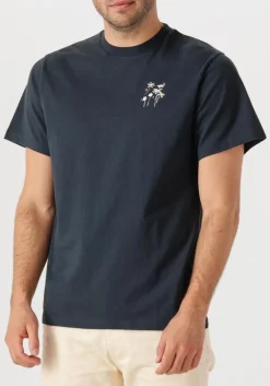 donkerblauwe forét t-shirt flora t-shirt
