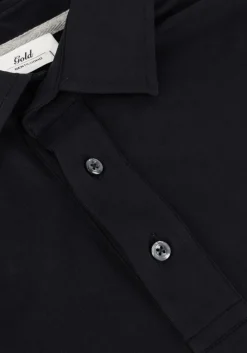 donkerblauwe gentiluomo polo polo 3 button j2017-202