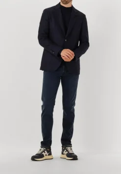 donkerblauwe gran sasso trui mock l slv