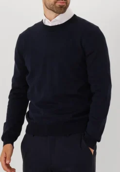 donkerblauwe gran sasso trui crew l lsv