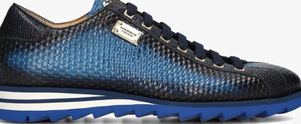 donkerblauwe harris lage sneakers 2892