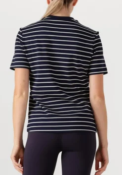 donkerblauwe house of gravity t-shirt stripe tee