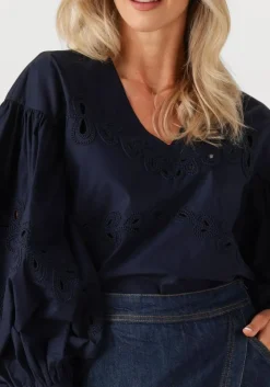 donkerblauwe ibana blouses torin