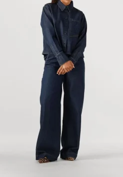 donkerblauwe ibana blouses brisa blouse