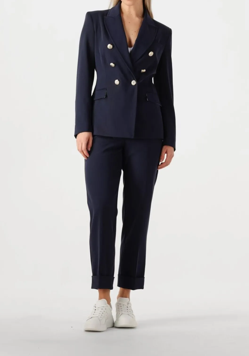 donkerblauwe janice blazer connor