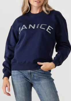 donkerblauwe janice sweater andy