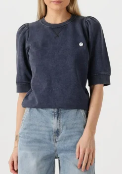 donkerblauwe janice top frank