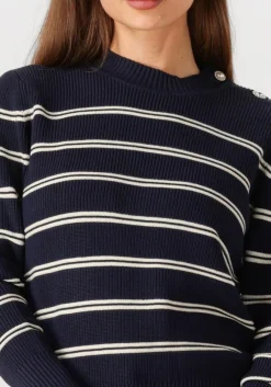 donkerblauwe janice trui donovan