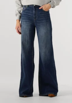 donkerblauwe janice wide jeans mason