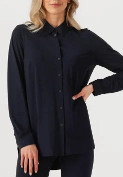 donkerblauwe japan tky blouses miya