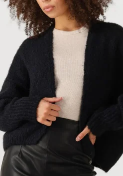 donkerblauwe knit-ted vest becky