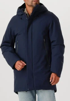 donkerblauwe krakatau parka's 125200008