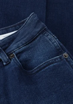 donkerblauwe lois jeans flared jeans malena