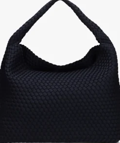 donkerblauwe marrea handtas large bucket