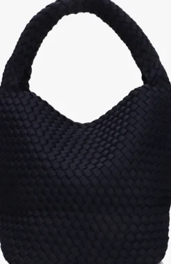 donkerblauwe marrea schoudertas bucket