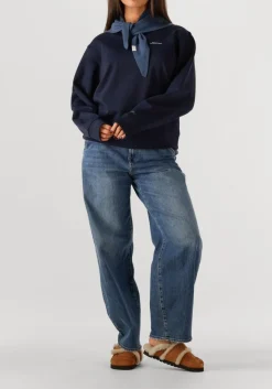 donkerblauwe mercer amsterdam sweater the mercer brand sweater