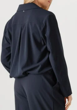 donkerblauwe mos mosh blazer mmkarmenpanamajacket