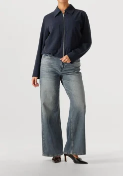 donkerblauwe mos mosh blazer mmkarmenpanamajacket