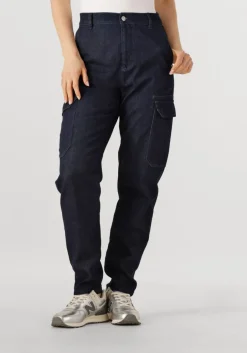 donkerblauwe penn & ink cargobroeken trousers