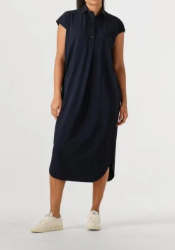 donkerblauwe penn & ink mini jurk dress