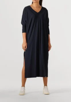 donkerblauwe penn & ink mini jurk dress