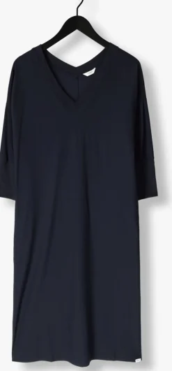 donkerblauwe penn & ink mini jurk dress