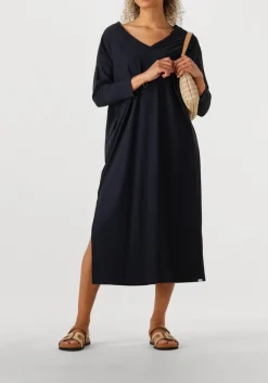 donkerblauwe penn & ink mini jurk dress